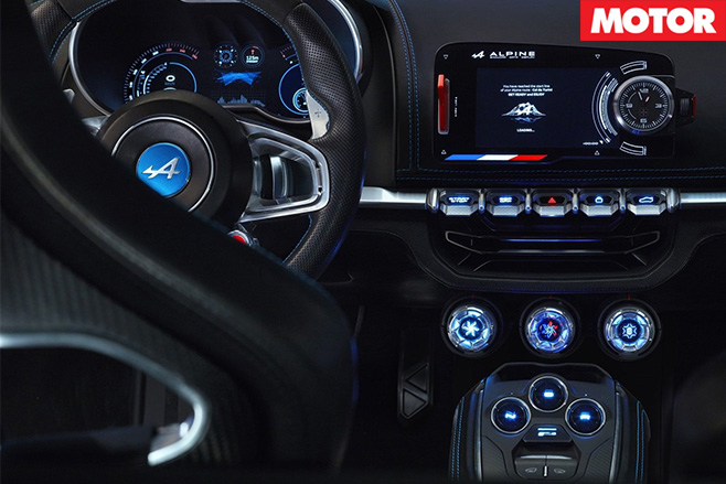 Alpine vision dashboard