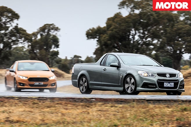 Ford XR6T Ute v Holden SS Ute 2