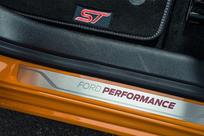 2020 Ford Focus ST door sill