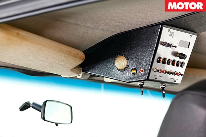 Mad Max Interceptor overhead radio