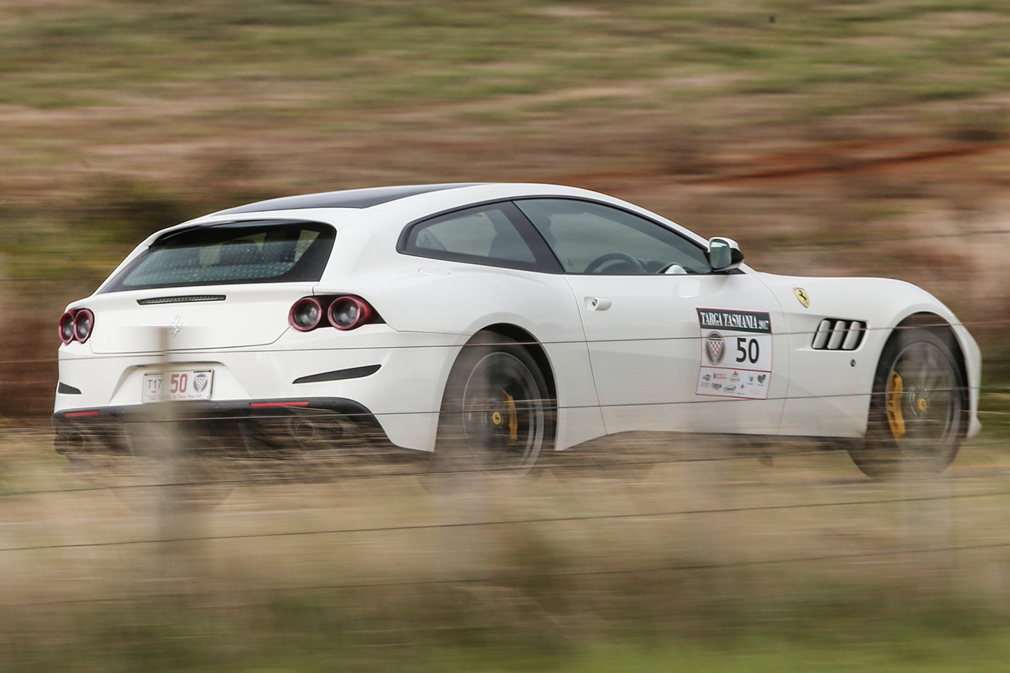 2017 Ferrari GTC4 Lusso driving