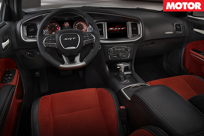 Dodge Challenger SRT interior