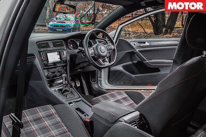 Volkswagen golf gti interior