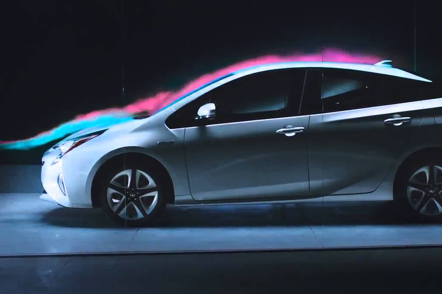 toyota prius wind tunnel