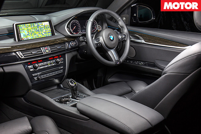 BMW X6 50i interior