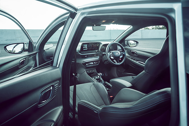 Hyundai i20 N interior
