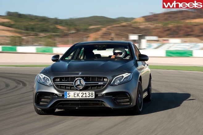 Mercedes -Benz -E63-front -driving
