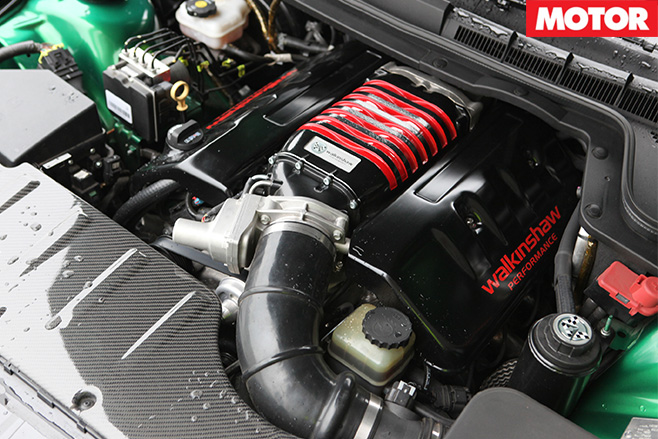 Walkinshaw supercharged engine