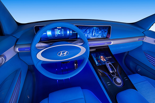 Hyundai FE Fuel Cell Concept interior