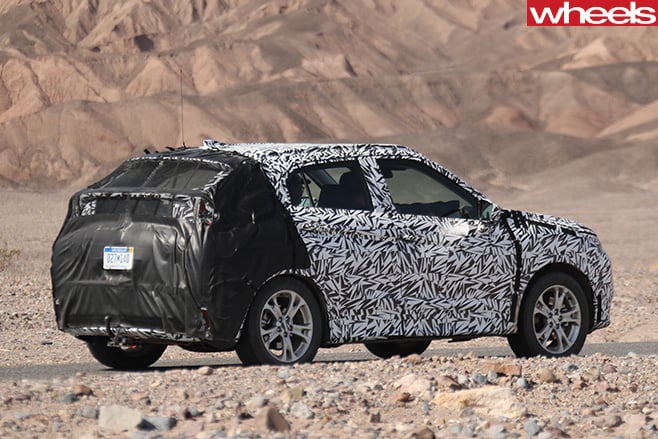 Mitsubishi -XR-spy -pic -rear -side