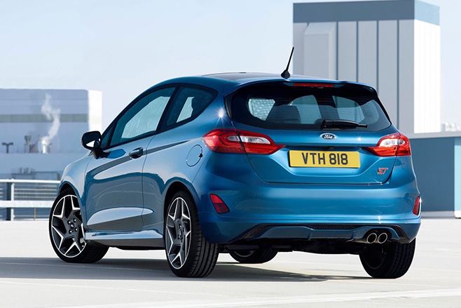2017 Ford Fiesta ST rear