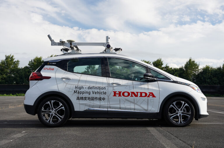Honda autonomous car Japan