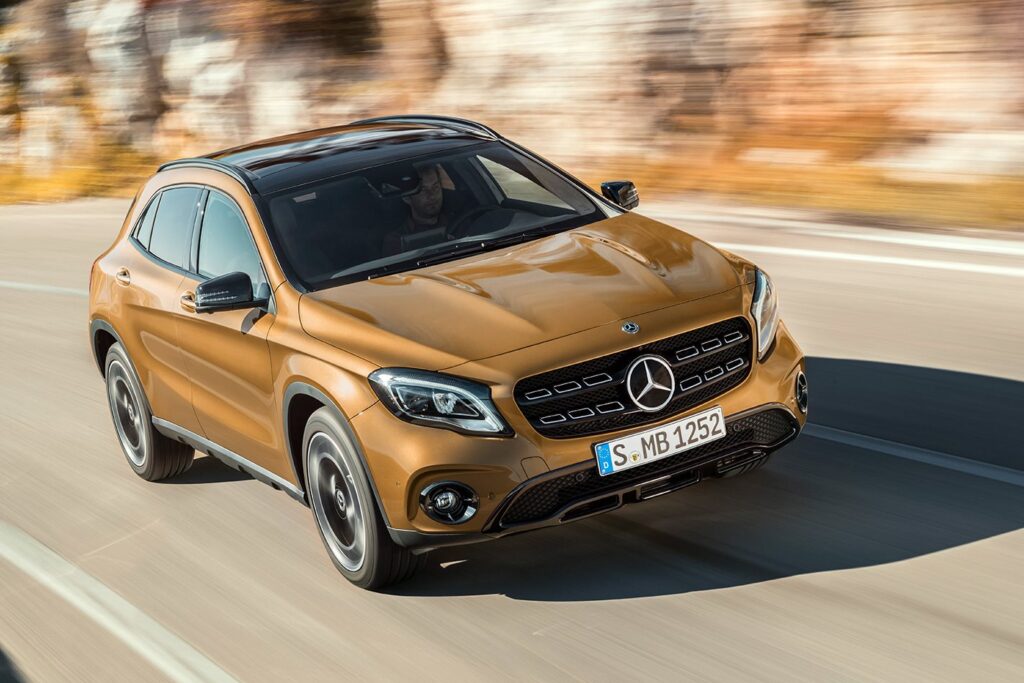 2017 Mercedes-Benz GLA range