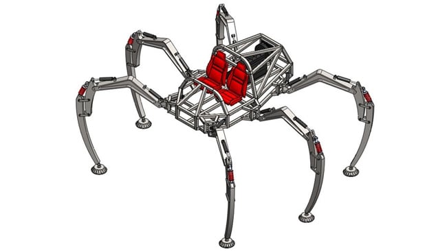 Project Hexapod: The six-legged spider-car called Stompy