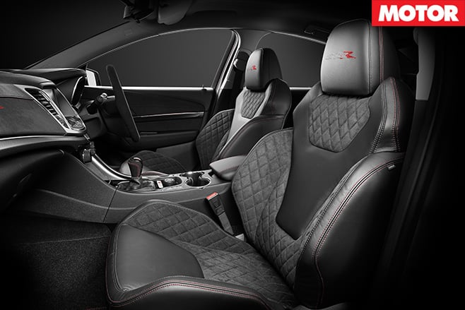 HSV GTSR interior