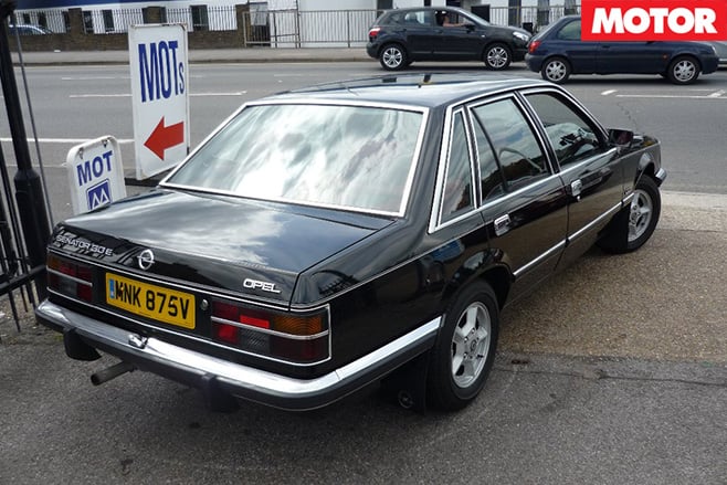Opel senator rear