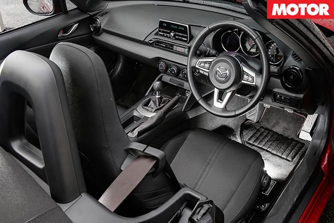 Mazda interior