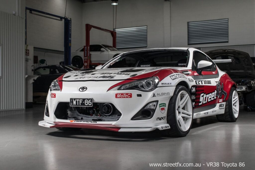 Toyota 86 with a Nissan GT-R heart