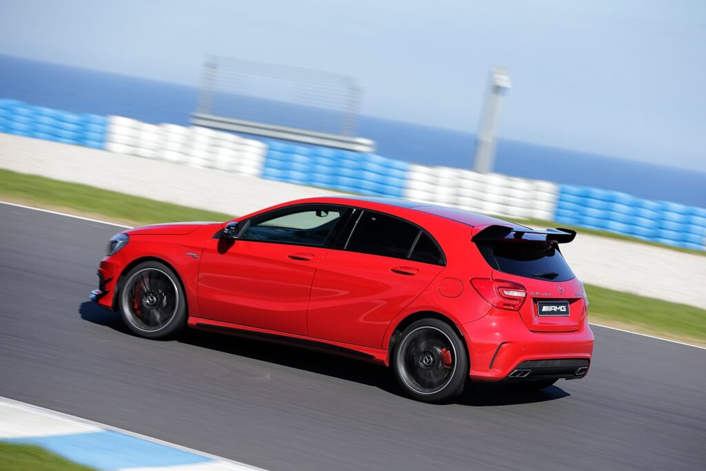 Mercedes A45 AMG power