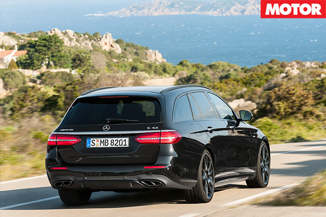 2016 Mercedes-AMG E43 rear