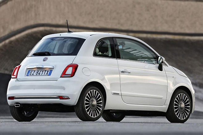 Fiat 500 Rear