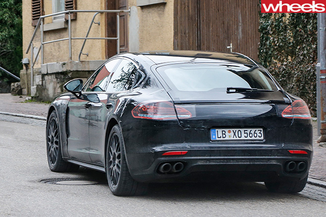 Porsche -Panamera -rear