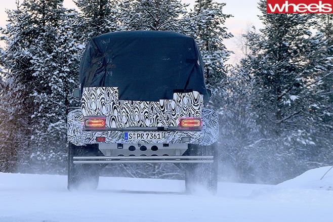 Mercedes -Benz -G500-4x 4-utility -rear
