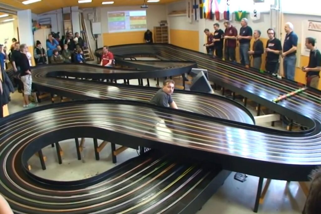 Slot car racing