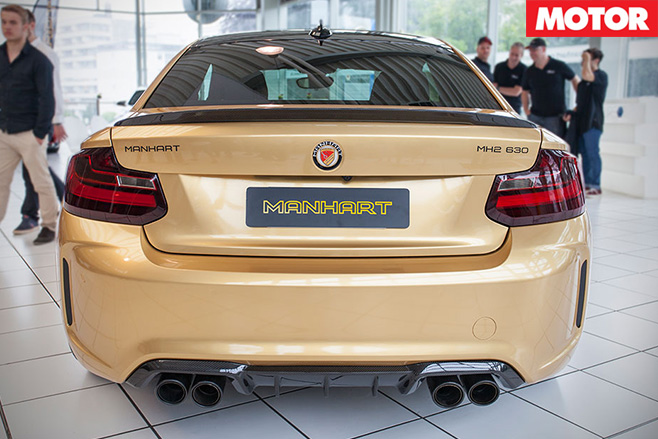 Manhart BMW M2 rear