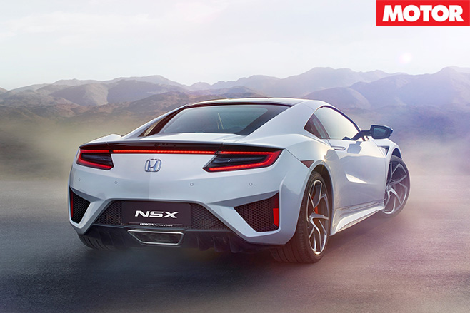 Honda NSX rear