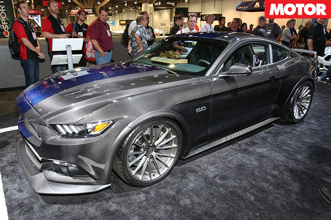 Carbon-fibre Mustang