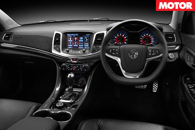 HSV Gen-F GTS interior