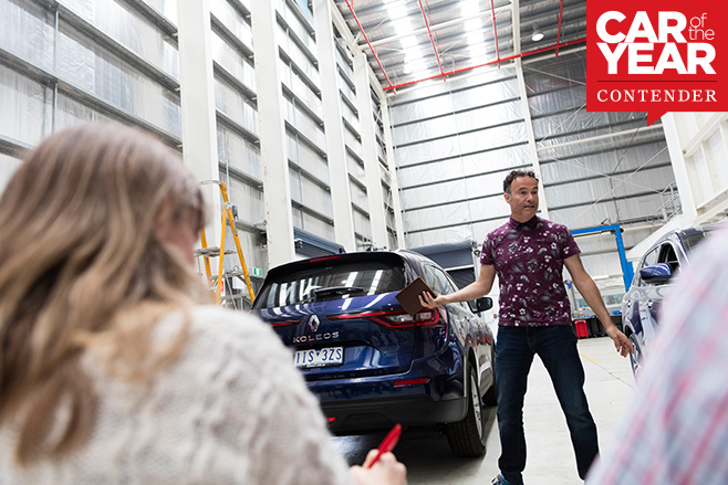 Renault Koleos at Wheels Car of the Year