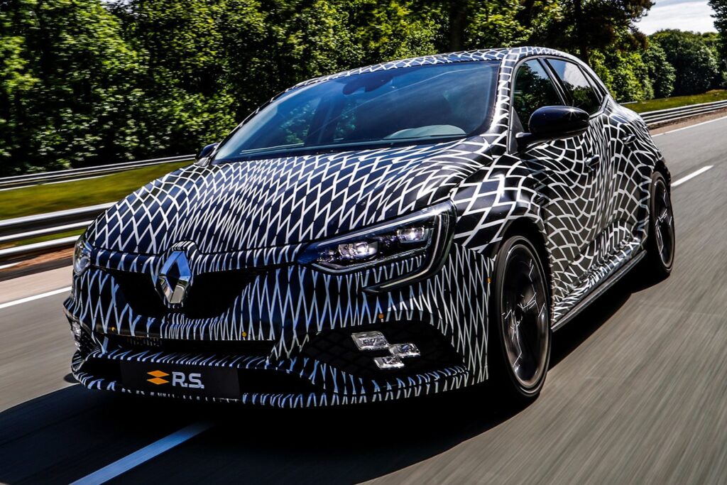 Renault Megane RS driving