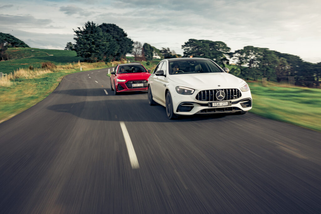 2021 Audi RS6 v Mercedes-AMG E63 S