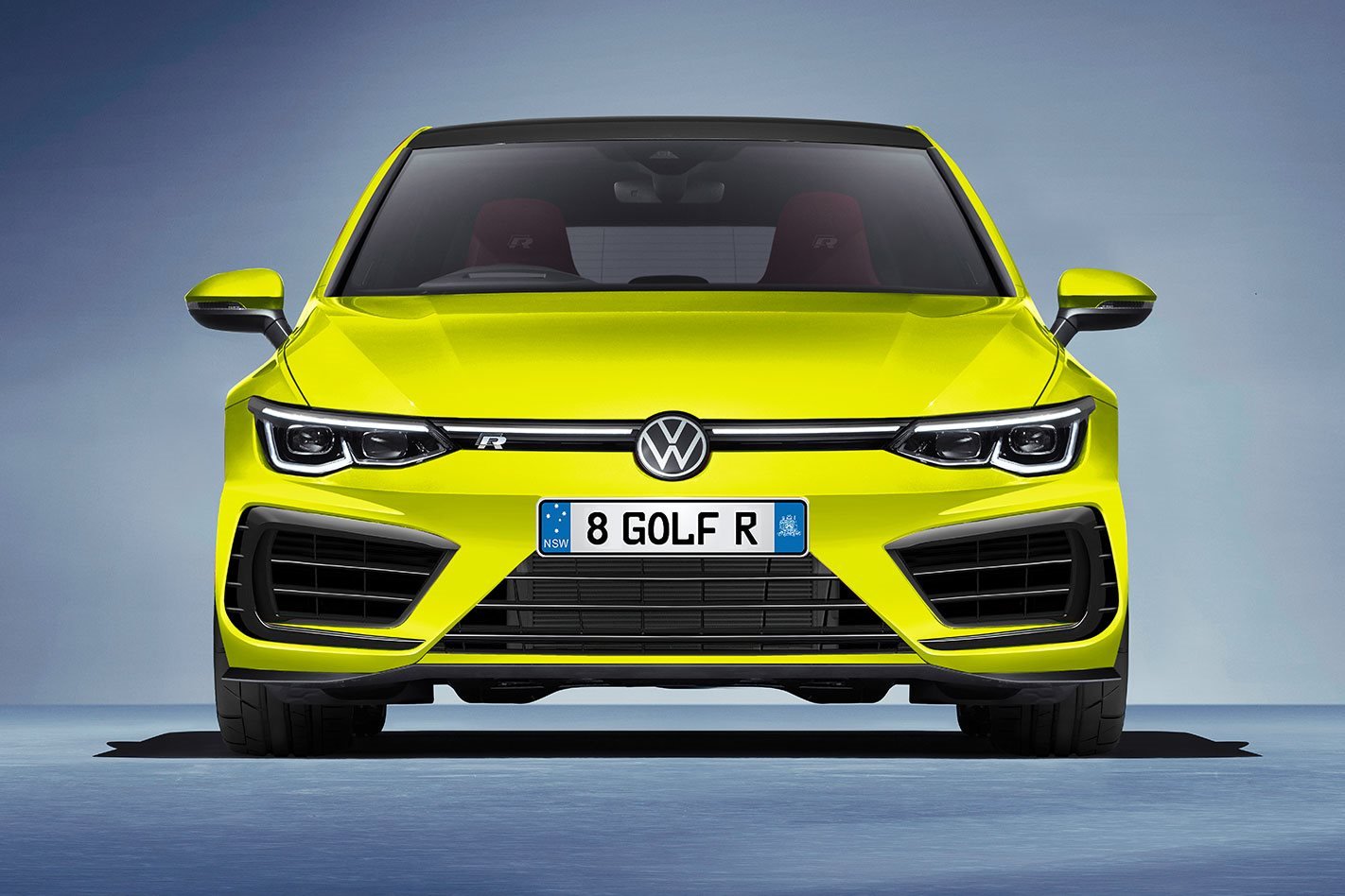 Golf R Plus computer generated image