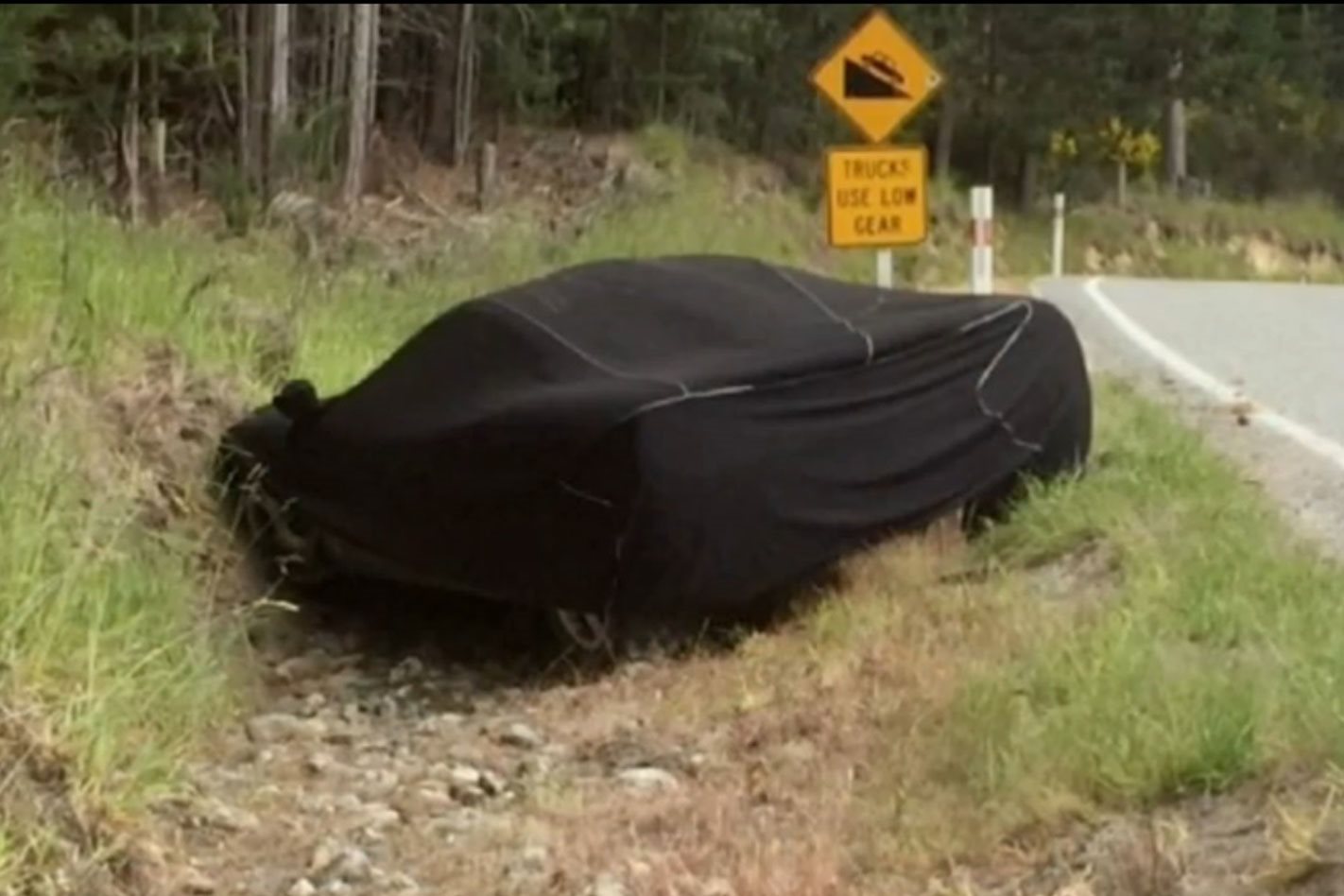 McLaren F1 crash