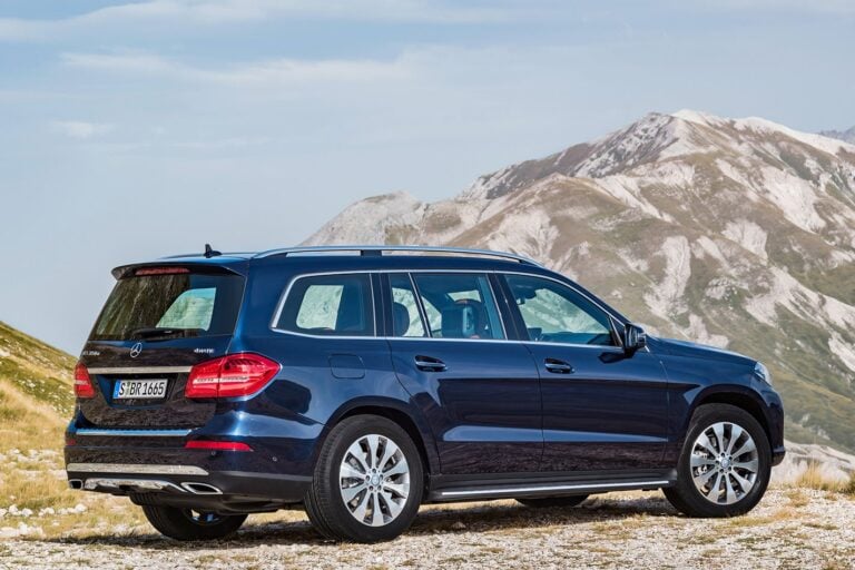 2.5 Gls Rear Mercedes-Benz GLS announced
