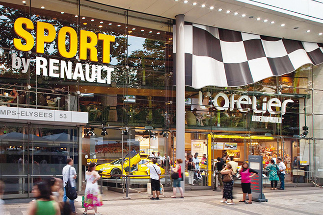 new car dealership concept