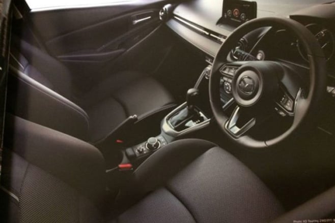 2017 Mazda 2 interior