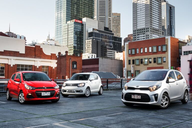 2017 Kia Picanto vs Suzuki Ignis vs Holden Spark comparison review