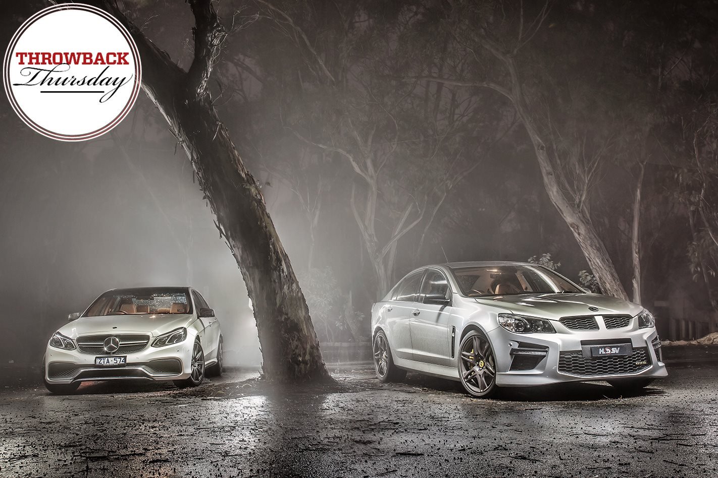 HSV GTS with Mercedes-AMG E63