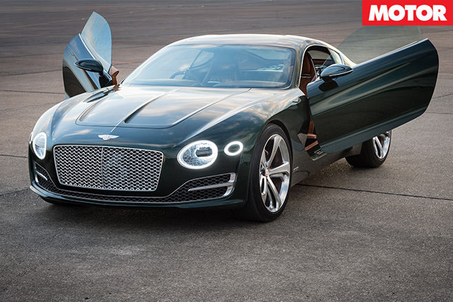 Bentley EXP10 doors
