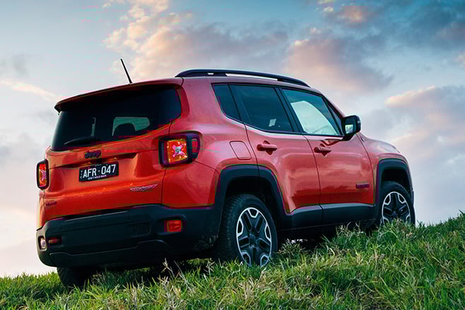 2016 Jeep Renegade Rear