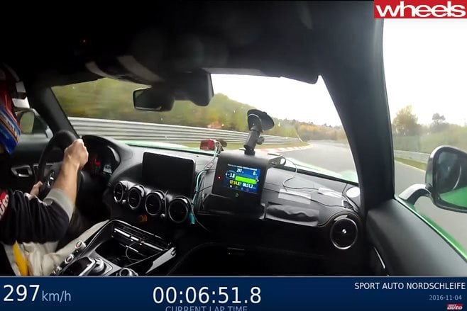 Mercedes-AMG GT R laps the Nurburgring in 7min 11sec