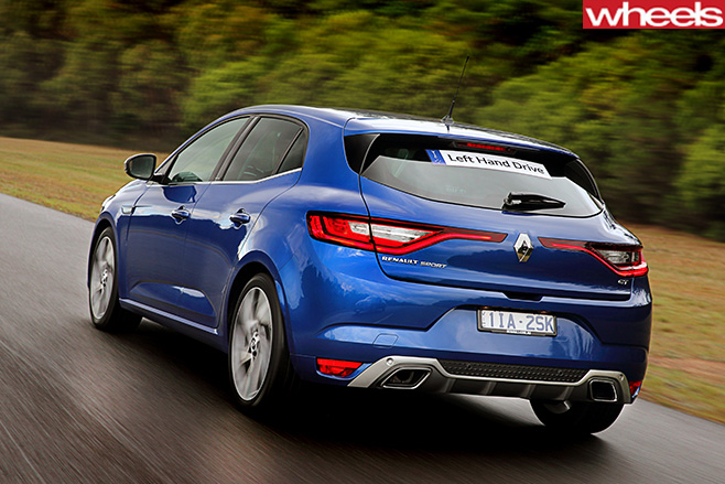 Renault -Megane -GT-rear -side