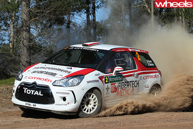 Eli -Evans -and -Molly -Australian -Rally -racing -in -Citroen