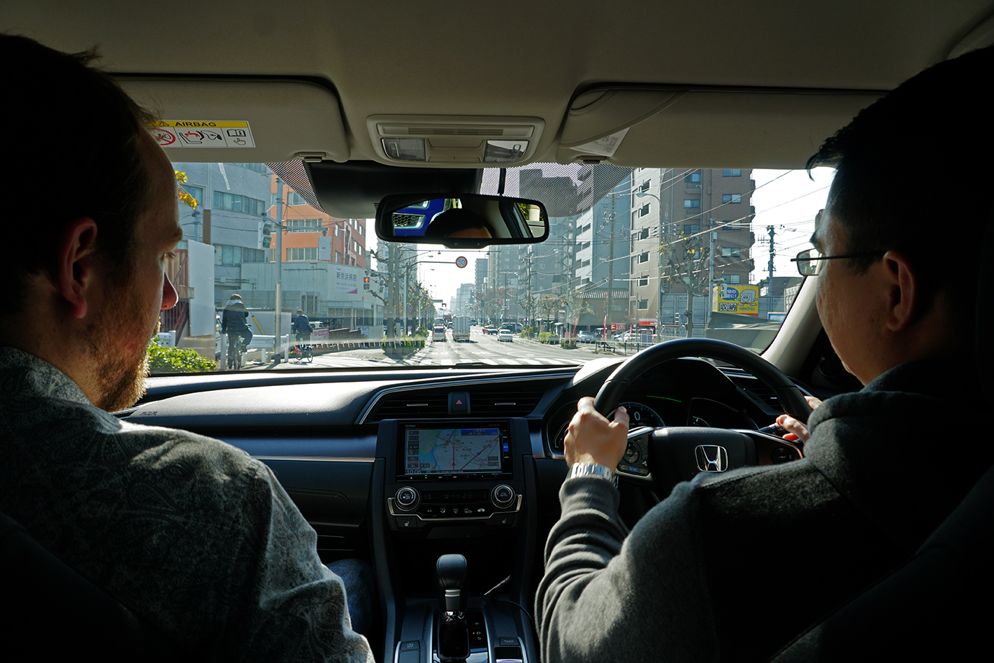 Japan honda civic sedan interior