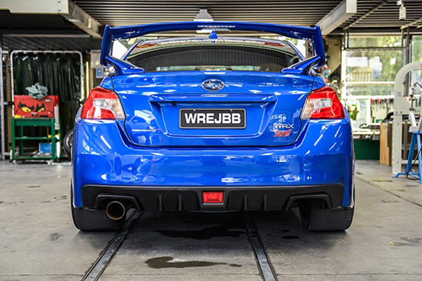 Willall Racings Subaru WRX STI 25BB rear