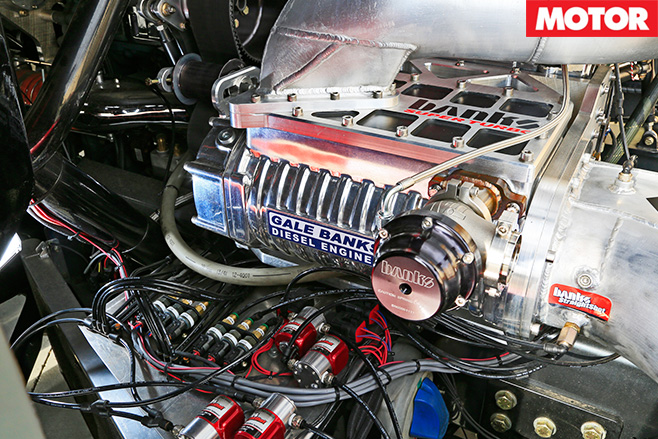 Pikes -Peak Super Truck engine